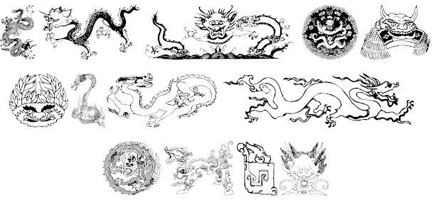 Dragons fonts